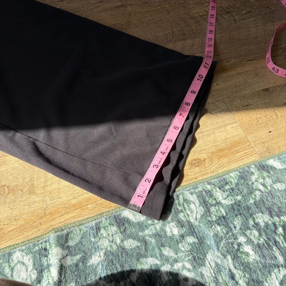 American Eagle Black Poppy Wide Leg Trousers - Picture 7 of 12